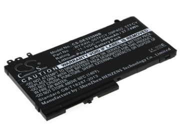 Battery Replacement Dell 05TFCY 09P402 0JY8D6 0PYWG 0RDRH9 0RYXXH 0VVXTW 0YD8XC 451-BBUJ 451-BBUK for Latitude 12 5000 E5250 - 1