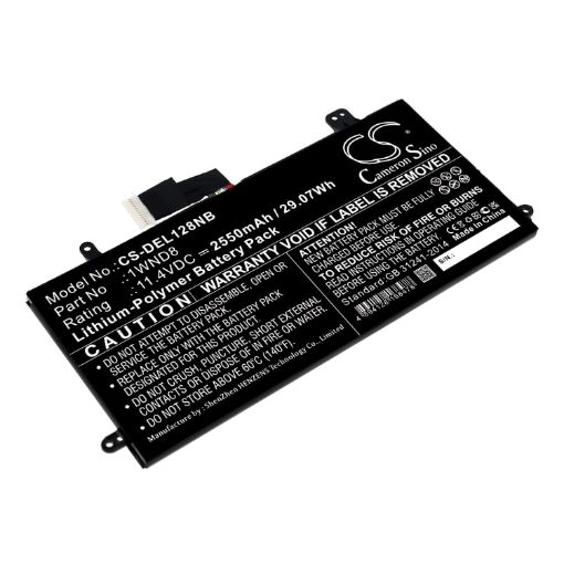 Replacement Battery Dell 1WND8 for Latitude 12 5285 Latitude 5285 - 1