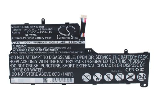 HP Battery Replacement 725496-171 725496-1B1 725606-001 for Pavilion 13-P100ED - 1