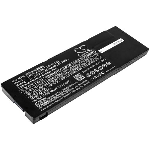Sony VGP-BPL24 VGP-BPS24 Battery Replacement for PCG-41215L PCG-41216L - 1