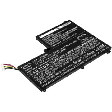Battery Replacement Clevo 3ICP7/34/95-2 6-87-W740S-42E1 W740BAT-6 for S413 W740SU - 1