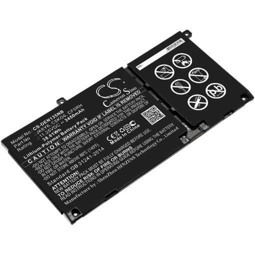 Battery Replacement Dell C5KG6 CF5RH JK6Y6 for Inspiron 13 5301 Inspiron 14 5406 - 1