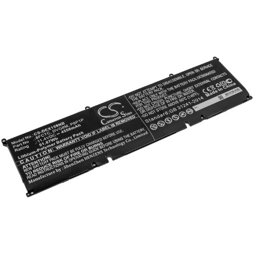 Replacement Battery Dell 8FCTC DVG8M P8P1P for XPS 15 9500 - 1