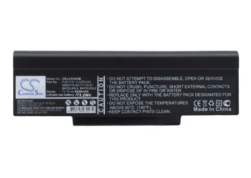 Battery Replacement Dell ASM P/N BATFT10L61 BATEL80L6 BATEL80L9 BATFL91L6 FUR P/N 121ZP000C - 1