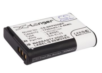 Replacement Battery Nikon EN-EL23 for Coolpix P600 P610 - 1