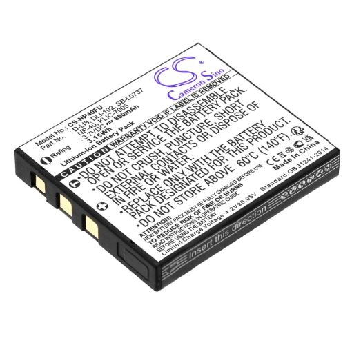 Picture of Battery Replacement Praktica for DC 52 DCV50