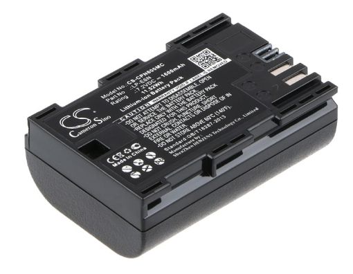 Canon LP-E6N Battery Replacement for EOS 5D Mark II & III - 1