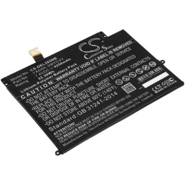 Battery Replacement Dell 0C668F 0WYCVV C668F OWYCVV T16KJ WYCVV YX0XH YXOXH for Latitude 7285 - 1