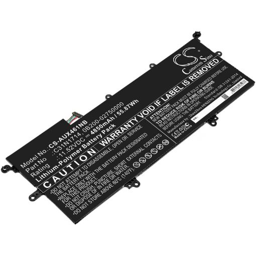 Battery Replacement Asus 0B200-02750000 C31N1714 for UX461 UX461FA - 1