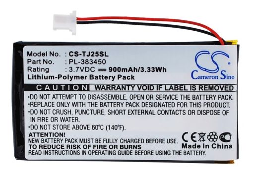 Sony PL-383450 Battery Replacement for Clie PEG-TJ25 PEG-TJ35 - 1