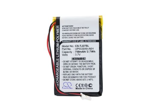 Battery Replacement Sony UP553048-A6H for Clie PEG-TJ27 PEG-TJ37 - 1