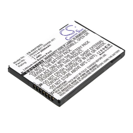 Picture of Battery Replacement Hp 290483-B21 359113-001 359498-001 HSTNH-M02B-SL HSTNN-H02C-X for iPAQ HX4700 iPAQ HX4705