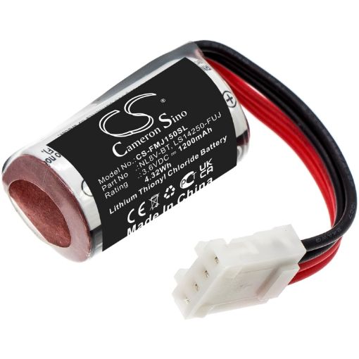 Battery Replacement Fuji Electric LS14250-FUJ NL8V-BT for Micrex-F140S Micrex-F150S - 1