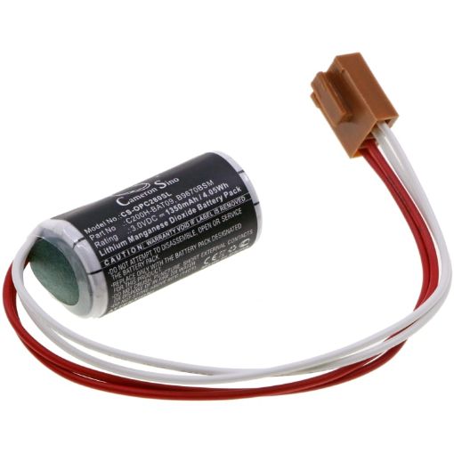 Omron B9670BSM C200H-BAT09 Battery Replacement for C1000H C1000HF - 1