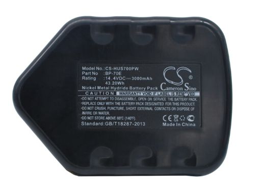 Replacement Battery Izumi BP-70E BP-70EI BP-70I BP-70R for E-ROBO FL-3014 - 1