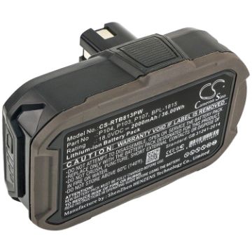 Ryobi Battery Replacement BPL-1815 BPL18151 BPL1820 P102 P103 P104 P105 P106 P107 P108 - 1