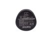 Skil B12A-LI Battery Replacement for 2412-01 2487-B2 - 5