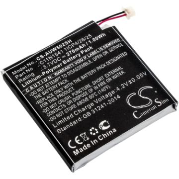 Battery Replacement Asus 0B200-01760100 C11N1541 for WI502QF ZenWatch 2 - 1