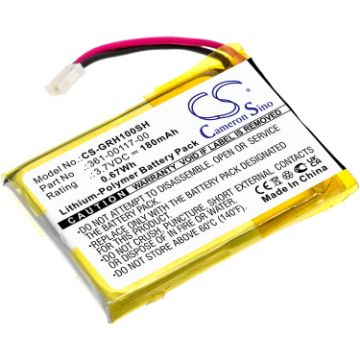 Garmin 361-00117-00 Battery Replacement for Approach S10 S20 - 1