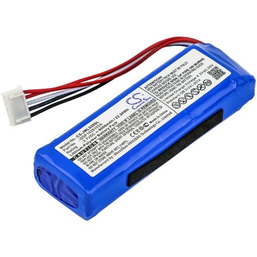 Replacement Battery for JBL GSP1029102A Charge 3 2016 Version - 1