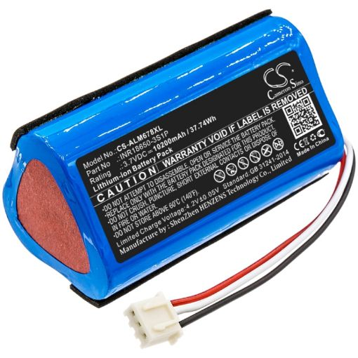 Altec Lansing INR18650-3S1P Battery Replacement for iMW678 - 1