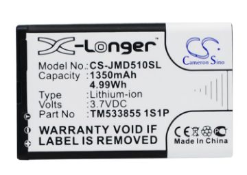 JBL TM533855 1S1P Battery Replacement for MD-51W Play Up - 1