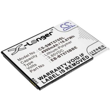 Samsung EB-BT575BBE GH43-05039A Battery Replacement for Galaxy Tab Active 3 8.0 - 1