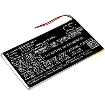 Battery Replacement for Barnes & Noble PR-285084 BNRV700 GlowLight Plus 7.8 - 1