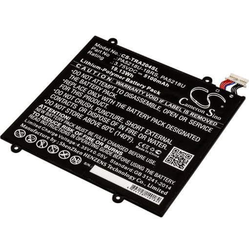 Replacement Battery Toshiba PA5218U-1BRS for Excite A204 AT10-B - 1