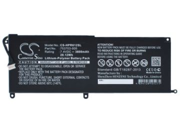 Battery Replacement for HP 753329-1C1 753703-005 775691-001 HSTNN-IB6E HSTNN-UB6E KK04XL - 1