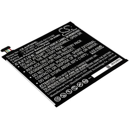 Battery Replacement Asus 0B200-02110100 C12P1602 for LCD Monitor M X - 1