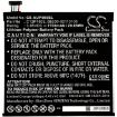 Battery Replacement Asus 0B200-02110100 C12P1602 for LCD Monitor M X - 3