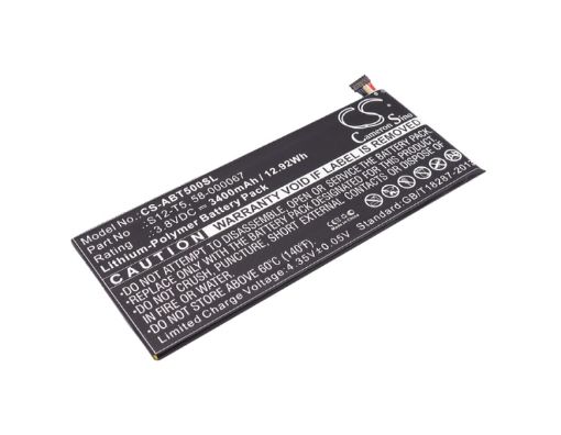 Picture of Battery Replacement Amazon 58-000067 58-000067(1ICP4/59/139) S12-T5 S12-T5-A