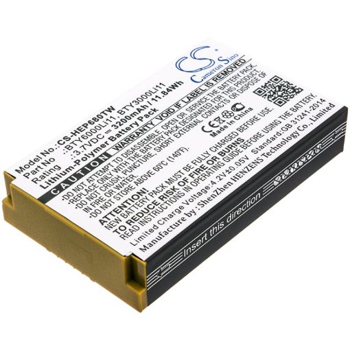 Replacement Battery for Huawei BTY3000Li11 BTY6000Li11 EP680 - 1