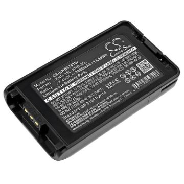 Kenwood KNB-24L KNB-35L KNB-55L Battery Replacement for NX-220 NX-320 - 1