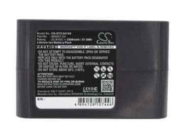 Battery Replacement Dyson 202932-01 202932-02 202932-05 202932-06 917083-01 965557-03 965557-06 Type-B - 1