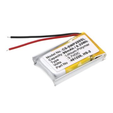 Picture of Battery Replacement Samsung 481220 AHB601218 B481220 HS-2 for WEP-200 WEP-210