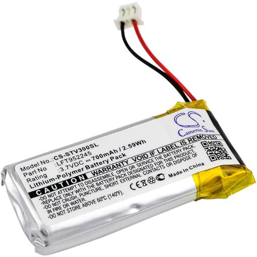 Stageclix LFT952245 Battery Replacement for Jack V3 & V4 Transmitter - 1