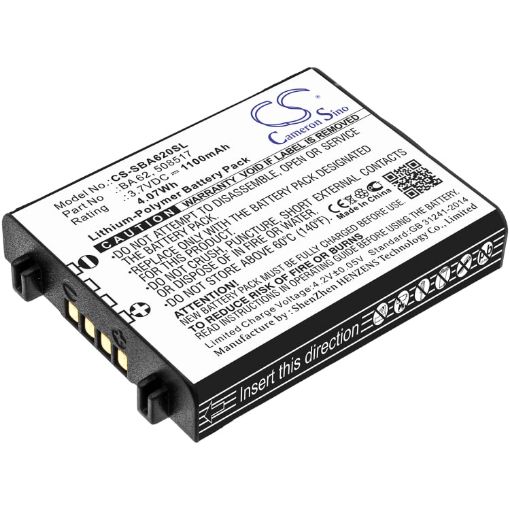 Sennheiser 508517 BA 62 Battery Replacement for L 6000 LM 6062 - 1