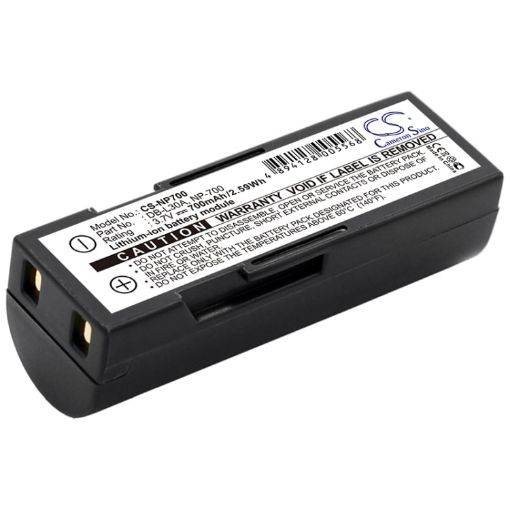 Pentax D-LI72 Battery Replacement for Optio Z10 - 1