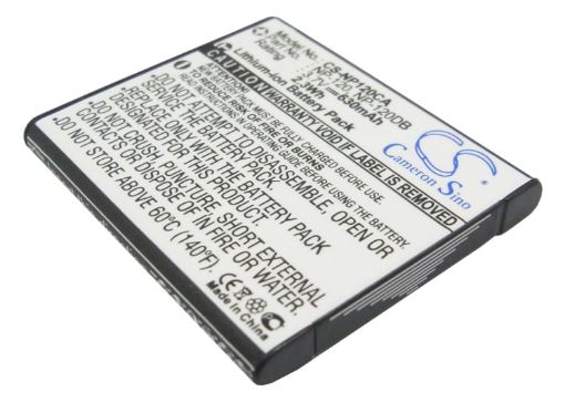Picture of Battery Replacement Casio NP-120 NP-120DBA for Exilim EX-EX-S200BK Exilim EX-S200