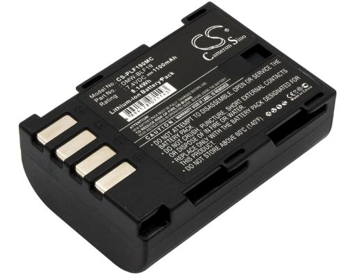 Panasonic DMW-BLF19 Battery Replacement for Lumix DMC-GH3 - 1