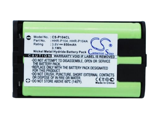 Picture of Battery Replacement Radio Shack 23-968 43-9024 43-9025 43-9026 43-9030 43-9031 for 23-968 43-9024