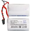 Battery Replacement Saflock 6800-12-1 HTL-6 for 6800121 S90040 - 3