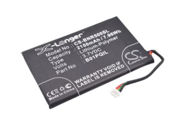 Battery Replacement for Barnes & Noble BNRV500 Glowlight WiFi - 1