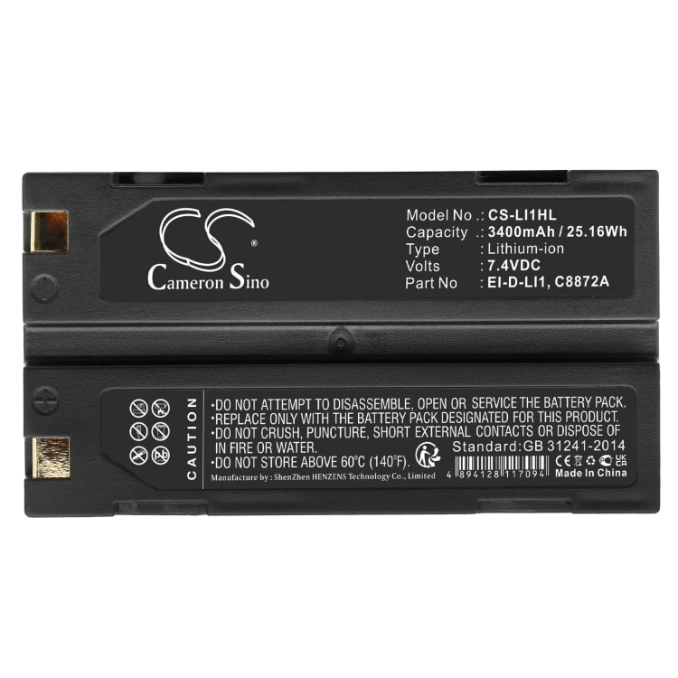 Battery Replacement Spectra Precision for SP60 GNSS SP80 GNSS ...