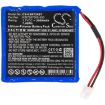Battery Replacement Ksenia KSI7207008.000 for Duo Wireless Repeater Radius Indoor Siren - 3