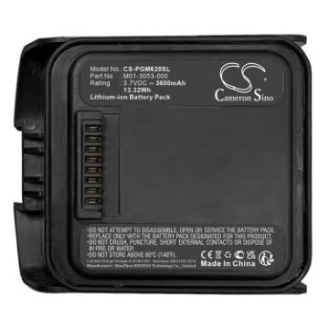 Battery Replacement Microrae M01-3053-000 for PGM-6208 PGM-6228 - 1