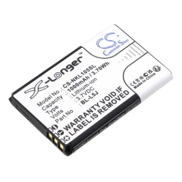 Replacement Battery Nokia BL-L5J for 105 2023 - 1
