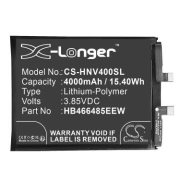 Replacement Battery Huawei HB466485EEW for Nova 8 Pro - 1